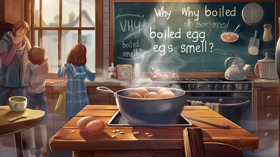 Alimentação e aroma: o impacto dos componentes do ovo cozido no odor