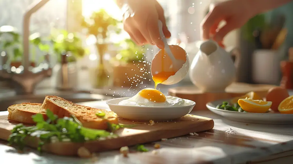 Benefícios nutricionais e versatilidade do ovo poche na dieta saudável