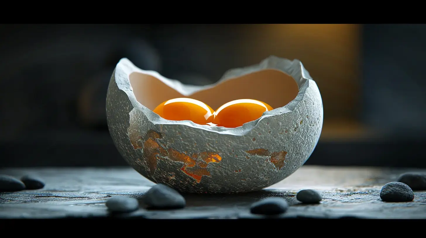 o que significa ovo com duas gemas